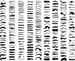 Brushes of Collection vector