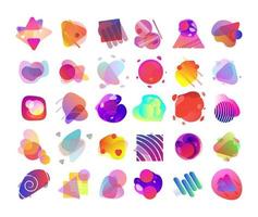 Abstract Shapes Collection vector