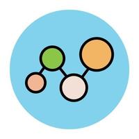 Trendy Link Concepts vector