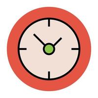 conceptos de reloj de moda vector