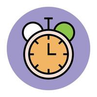 Trendy Stopwatch Concepts vector