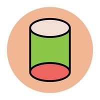 Trendy Cube Concepts vector