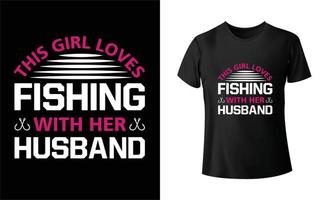 Fishing t shirt design vector