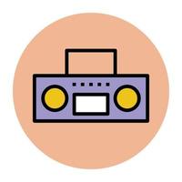 Trendy Stereo Concepts vector