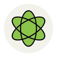 Trendy Atom Concepts vector