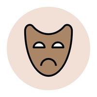 Theater Mask Concepts vector