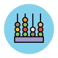 Trendy Abacus Concepts vector