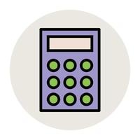 Trendy Calculator Concepts vector