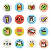 Trendy Mail Concepts vector