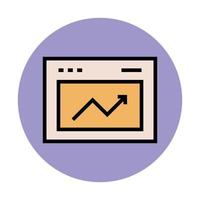 Trendy Webpage Concepts vector