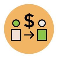Trendy Investors Concepts vector