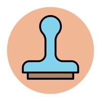 Trendy Stamp Concepts vector