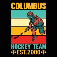 Columbus t shirt design vector