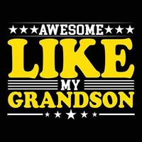 Grandpa t shirt design vector