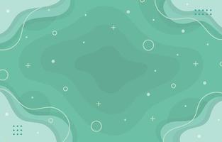 Cute Mint Green Abstract Background Concept vector