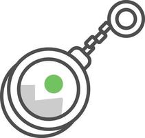 Keychain Geno Icon vector