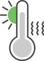High Temperature Geno Icon vector