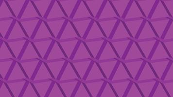 3D Purple triangle pattern vector