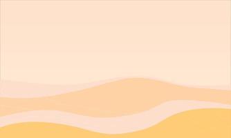 abstract vector desert background style, art color gradient