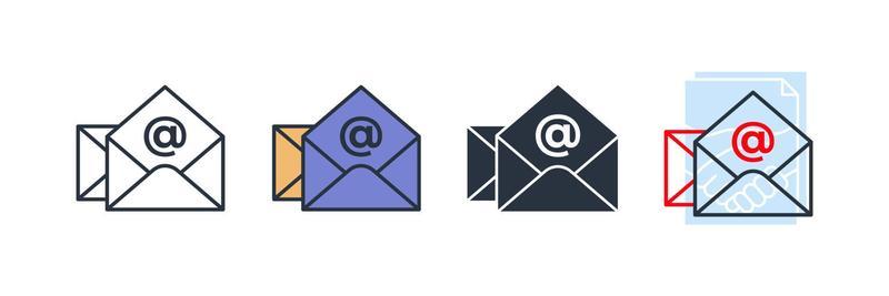 mail icon vector free download