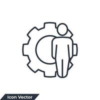 skill icon logo vector illustration. Employee skills symbol template for graphic and web design collection