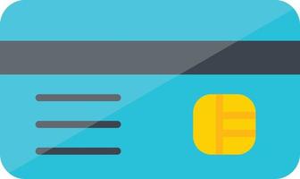 Credit Card Flat Icon vector