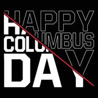 Columbus t shirt design vector