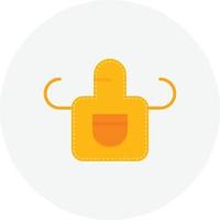 Apron Flat Circle vector