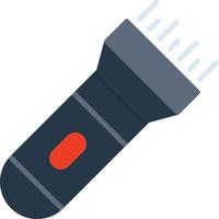 Flashlight Flat Icon vector