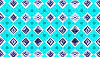 Abstract geometric ethnic textile seamless pattern background background premium vector