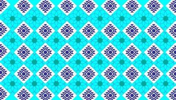 Abstract geometric ethnic textile seamless pattern background background premium vector