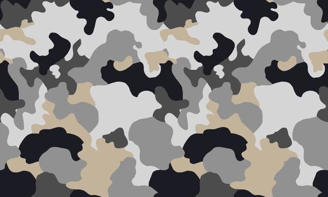 Texture military camouflage seamless Vector illustration pattern background