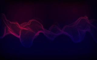 abstract wave element vector