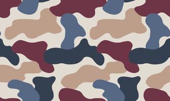 textura camuflaje militar perfecta ilustración vectorial patrón de fondo vector