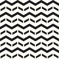 Vector Geometric Seamless Monochrome Pattern