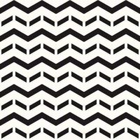 Vector Geometric Seamless Monochrome Pattern