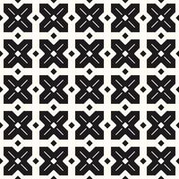 Vector Geometric Abstract Seamless Monochrome Pattern Texture Background