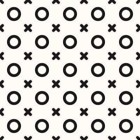 Vector Geometric Abstract Seamless Monochrome Pattern Texture Background