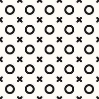 Vector Geometric Abstract Seamless Monochrome Pattern Texture Background