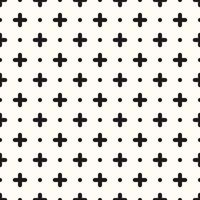 Vector Geometric Abstract Seamless Monochrome Pattern Texture Background