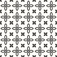 Vector Geometric Abstract Seamless Monochrome Pattern Texture Background