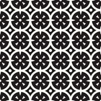 Vector Geometric Abstract Seamless Monochrome Pattern Texture Background