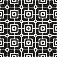 Vector Geometric Abstract Seamless Monochrome Pattern Texture Background