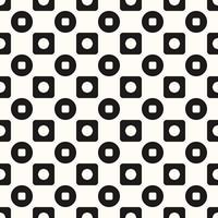 Vector Geometric Abstract Seamless Monochrome Pattern Texture Background