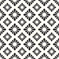 Vector Geometric Abstract Seamless Monochrome Pattern Texture Background