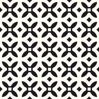 Vector Geometric Abstract Seamless Monochrome Pattern Texture Background