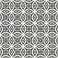 Vector Geometric Abstract Seamless Monochrome Pattern Texture Background