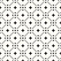 Vector Geometric Abstract Seamless Monochrome Pattern Texture Background