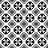 Vector Geometric Abstract Seamless Monochrome Pattern Texture Background
