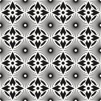 Vector Geometric Abstract Seamless Monochrome Pattern Texture Background